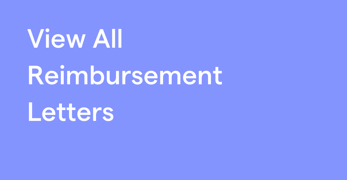 View All Reimbursement Letters